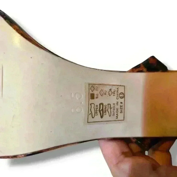 Azalea Wang Katelyn Strappy Heeled Sandals Size 8.5 - Picture 7 of 7